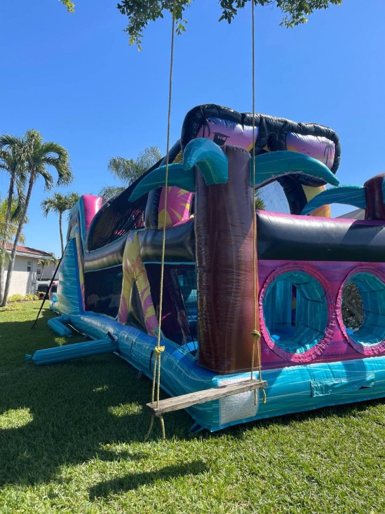 53ft XL Island Flow Commercial Hybrid Inflatable Obstacle Co