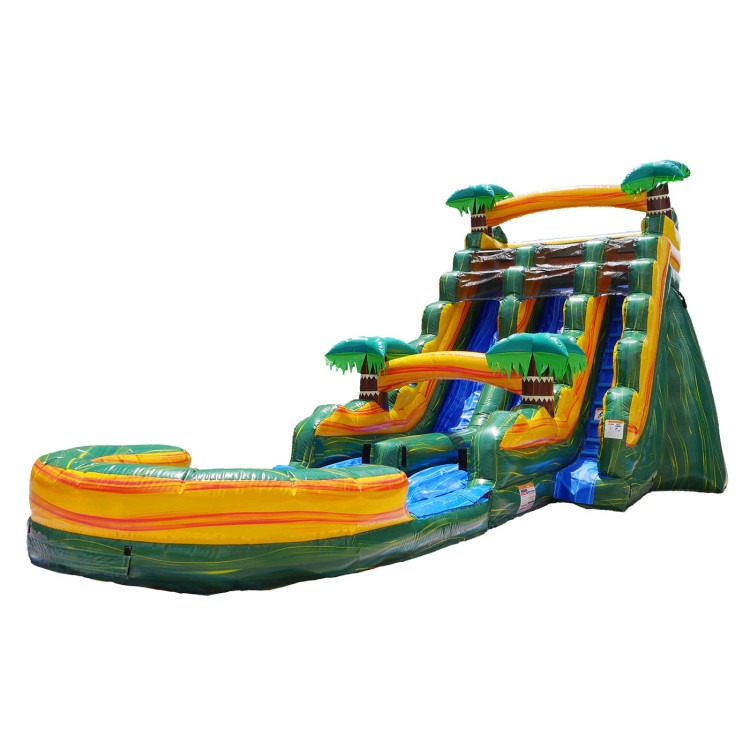 23' Cali Palms Dual Lane Water Slide