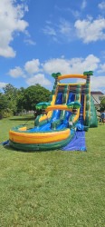 20250726 112922 1754596553 23' Cali Palms Dual Lane Water Slide